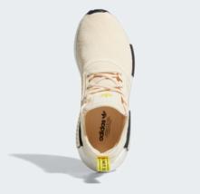Adidas Women&#39;s NMD_R1 Ecru Tint Impact Yellow Shoes 9.5 11 GZ9592 NEW WI... - $94.88