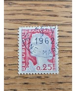 France Stamp Republique Francais 0,25fr Used 1962 - $4.99