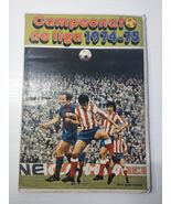 1974-75 Football Primera Division Disgra League Championship - Card Albu... - $275.06