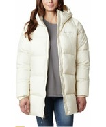 Columbia Puffect Mid Hooded Jacket Chalk Winter Coat Puffer Plus Sz 3X, New - $138.92 CAD