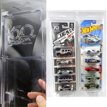 5 Hot Wheels Card Protector Mainline 1PC Premium Protective Case 1:64 wi... - $12.77