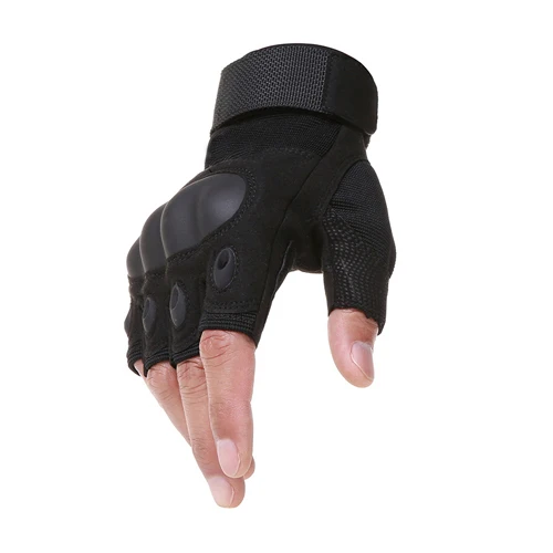 Super  Leather  Hard   Gloves Men&#39;s Riding Protection Anti Cutting Fitness Train - £136.53 GBP