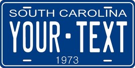 South Carolina 1973 License Plate Personalized Custom Car Bike Motorcycle Moped - $10.99+