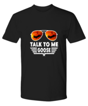 Jet Fighter TShirt Talk To Me Goose Black-P-Tee  - £18.92 GBP