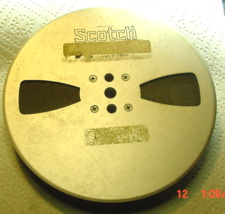 3M Scotch Black Broadcast 1” Video Tape 8&quot; Spool with 3/8&quot; Spool Hole Al... - $428.60 MXN