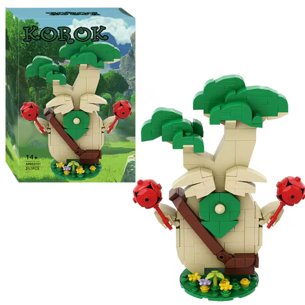SHP Korok Building Set for Adults Kids, Yahaha Figure Game Player Collec... - $21.69