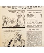 1936 Bible Game Cash Prize Trivia Contest Antique Games Religious Ephemera  - $27.34 CAD