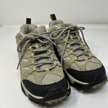 Merrell Moab Ventilator Womens Taupe Hiking Shoes Sz 8.5 Vibram J86612 Sneakers - £22.84 GBP