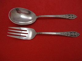 Crown Princess by International Sterling Silver Salad Set All Sterling 9 1/4" - £282.52 GBP