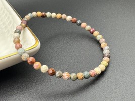 Handcrafted Alashan Agate Natural Gemstone Bracelet - $13.17