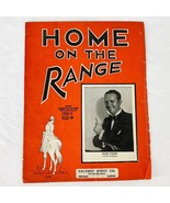 Vtg Home On the Range Sheet Music Hawaiian Guitar Ukelele Chorus 1935 Ca... - $10.39 CAD