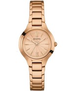 Bulova Womens 97L151 Dress Rose Gold Dial Watch LUX04398N - €38,13 EUR