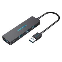 VENTION CHKBB 4 Ports USB 3.0 Hub High Speed Data Transfer Docking Stati... - $6.64