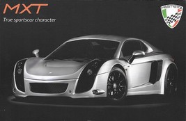 2012 MASTRETTA MXT sales brochure card sheet Mexico Sports Car HTF - $12.50