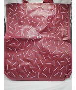 Lululemon Large Red Reusable Shopping Bag 14&quot; X 16&quot; - €16,79 EUR