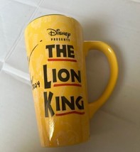 Disney The Lion King Broadway Musical LOGO Latte Coffee Mug 6&quot; Tall Yell... - £18.91 GBP