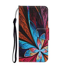 Anymob Samsung Multicolored Pattern Phone Cases Leather Flip Stand Cover - £23.07 GBP
