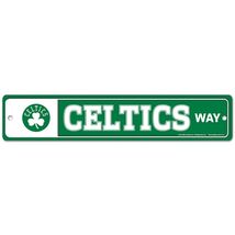 Boston Celtics 3.75&quot; by 19&quot;  Plastic Street Sign - NBA - $14.54