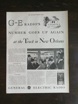 Vintage 1932 General Electric Radio Full Page Original Ad 424 - £5.52 GBP