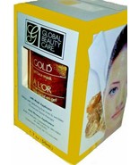 LOT 2 GlobalBeauty Care Gold Gel Wash Off Face Mask w/ Applicator 1.7 oz... - £11.03 GBP