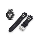 Speedway 22235 19mm Black Rubber Watch Strap For Invicta - $39.99
