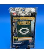 NFL Green Bay Packers 44X 28 Garden Banner Flag Embroidered Party Animal... - £17.70 GBP