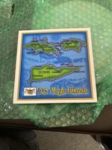 6” Trivet Ceremic of US Virgin Islands - £5.73 GBP
