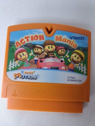 Primary image for LOT OF 2 Vtech VSmile V-Motion Action Mania & Wonder Pets Game Cartridges Only 