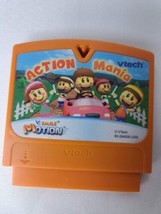 LOT OF 2 Vtech VSmile V-Motion Action Mania &amp; Wonder Pets Game Cartridges Only  - £10.43 GBP