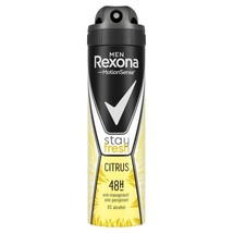 Rexona Men STAY FRESH Citrus antiperspirant spray 150ml- FREE SHIP - £7.48 GBP