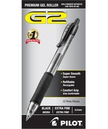 Pilot G2 Premium Gel Roller Pens, Black, 12 Pack, Extra Fine, 0 Point 5 Mm. - $42.93
