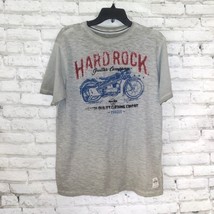 Hard Rock Guitar Company T Shirt Mens Large Prague Motorcycle Vintage Look  - $19.99