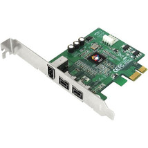SIIG FireWire 3Port PCI-E RoHS 800 (2x9pin 1x6pin) PCI Express Card Retail - $116.20