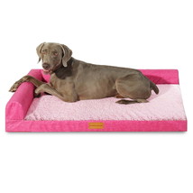 Orthopedic Pet Bed for Large Dogs 42&quot;X28&quot;, L Shaped Waterproof Dog Beds - $34.99