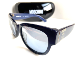 New MOSCHINO Sunglasses Blue Oversized Women&#39;s Sunglasses - £200.45 GBP
