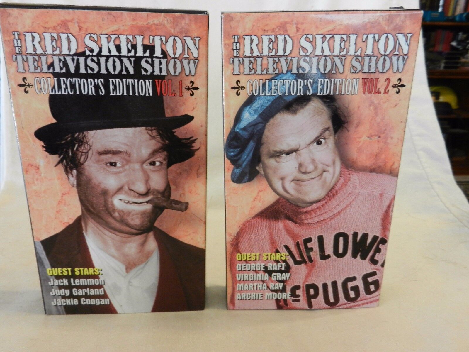 Primary image for The Red Skelton Television Show (VHS) Volume 1 and 2 Collector's Edition (FJ)