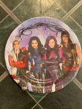 Disney Descendants 8 Party Plates 7" *NEW* j2 - $12.99