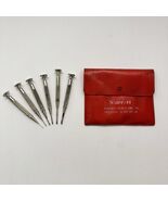 Starrett No. S555 6 Piece Jewelers&#39; Screw Drivers Set - $44.54