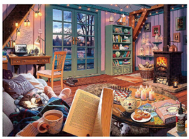 Cozy Warm Home Jigsaw Puzzle - 1000 Pieces - $21.58