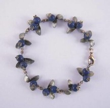 Michael Michaud Silver Seasons Blueberry Bracelet NWT - £86.25 GBP