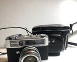 Vintage Yashica Lynx 5000 35mm Camera Yashinon 4.5cm f/1.8 Lens w/ Case ... - $35.49