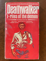 Roman Castevano DEATHWALKER #1 Rites Of The Demon 1976 Luke Paine Great ... - $5.93