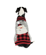 Vibrant Life, Holiday Dog Clothes, Santa Dog Sweater, Gray, M - $263.54 MXN