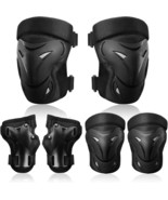 Knee Pad Elbow Pads Guards Protective Gear Set for Roller Size L (Over 1... - €21,31 EUR