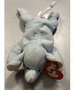 Ty Beanie Babies Peanut The Elephant - Light Blue - £4.64 GBP