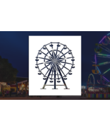 Carnival Fair Ferris Wheel Reusable Stencil (Many Sizes) - £5.36 GBP+