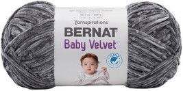 Bernat Baby Velvet Big Ball Yarn-Vapor Gray - £19.60 GBP