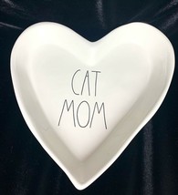 Rae Dunn Cat Mom Heart Shaped Dish - £8.31 GBP