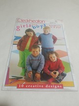 Cleckheaton Girls and Boys 10 designs No. 913 Sweaters Hats - $9.96