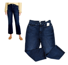 A New Day Womens Dark Wash High-Rise Slim Fit Stretch Bootcut Blue Jeans Sz 12 R - £19.45 GBP